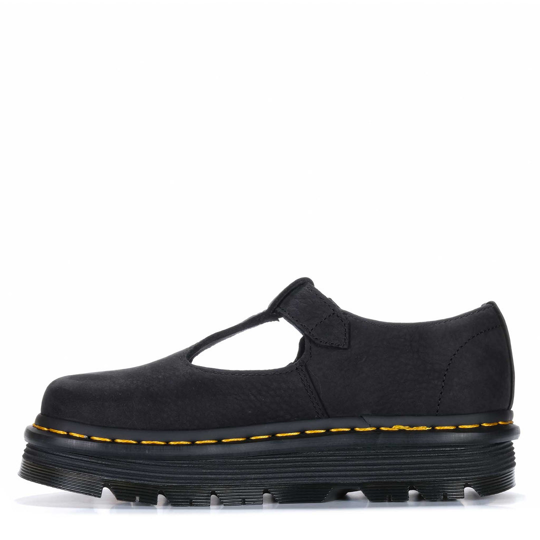 Dr Martens Zebzag Mary Jane Milled Nubuck