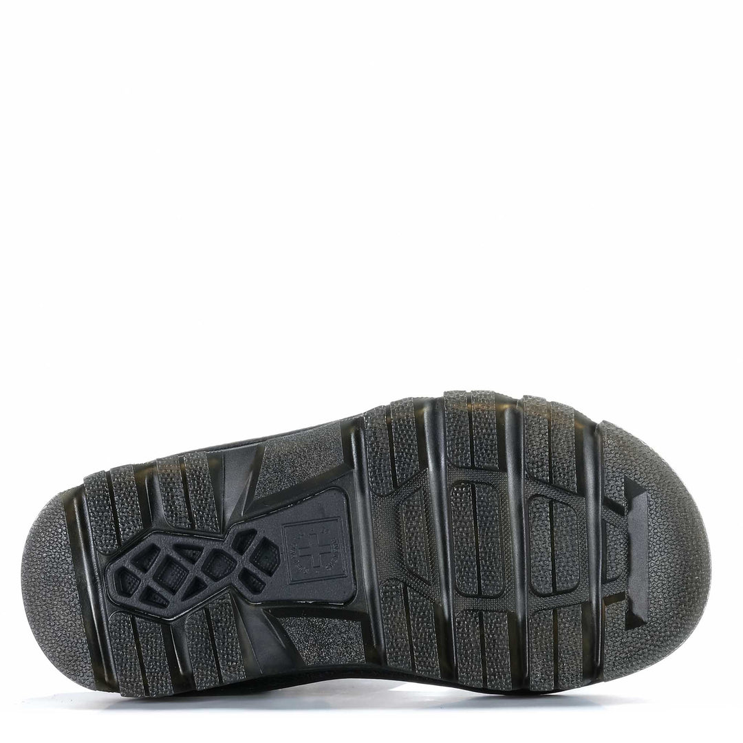 Dr Martens Zebzag Sandal Dark Brown Crazy Horse