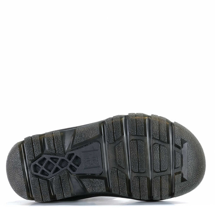 Dr Martens Zebzag Sandal Dark Brown Crazy Horse