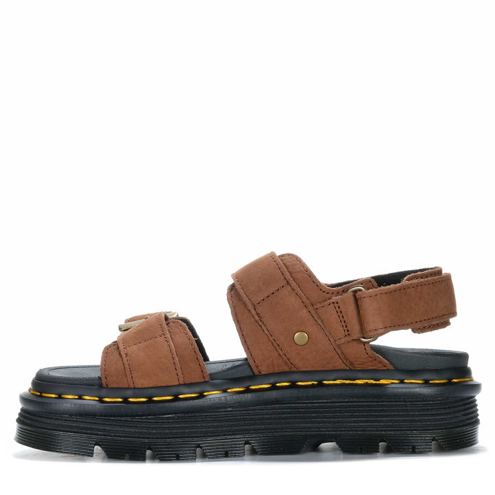 Dr Martens Zebzag Sandal Sepia Brown Womens Sandals