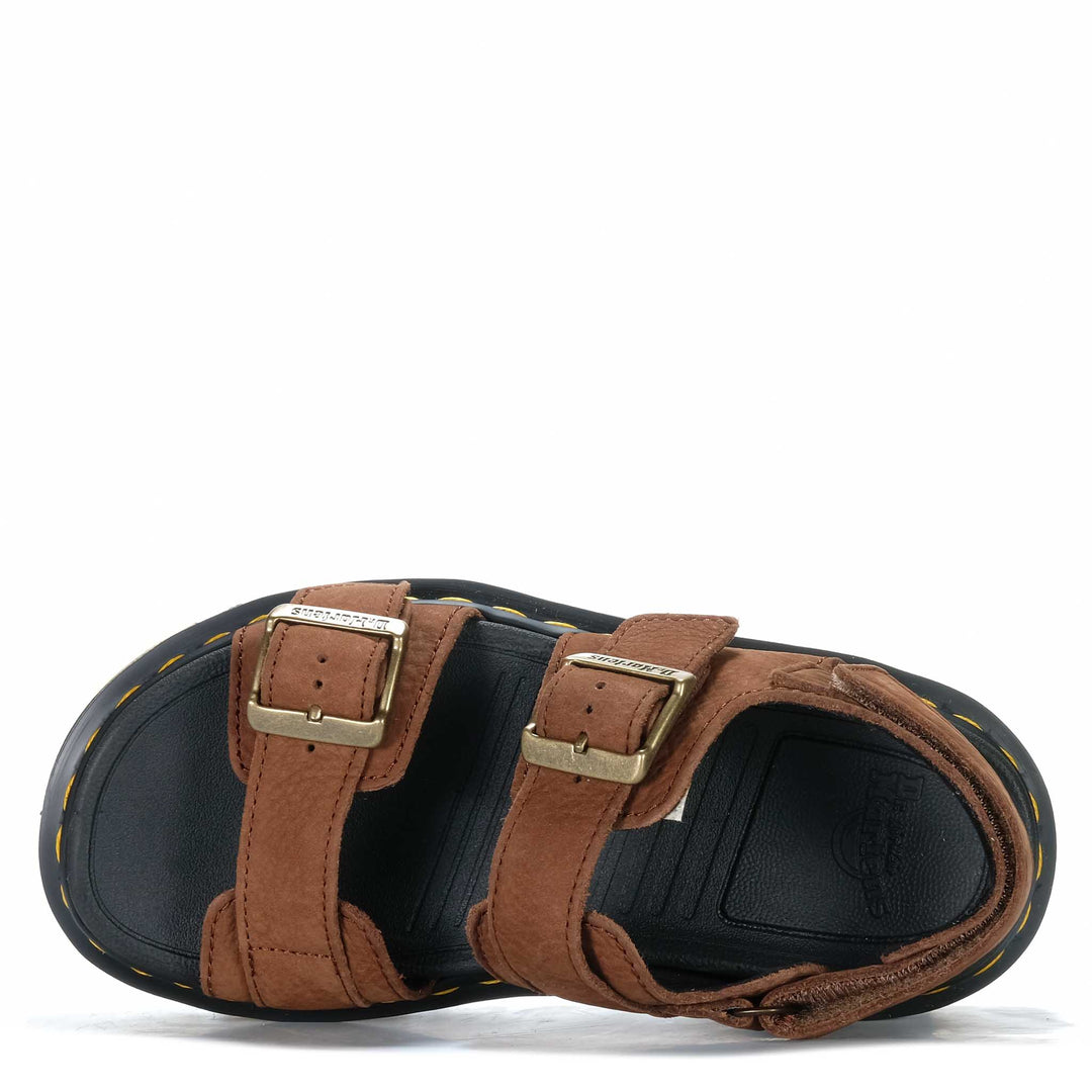 Dr Martens Zebzag Sandal Sepia Brown Womens Sandals