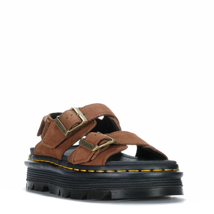 Dr Martens Zebzag Sandal Sepia Brown Womens Sandals