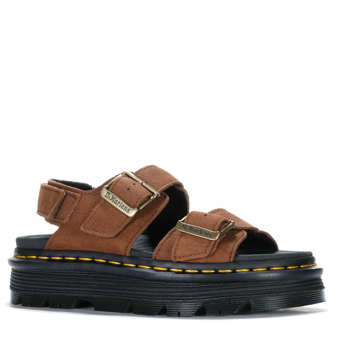 Dr Martens Zebzag Sandal Sepia Brown Womens Sandals