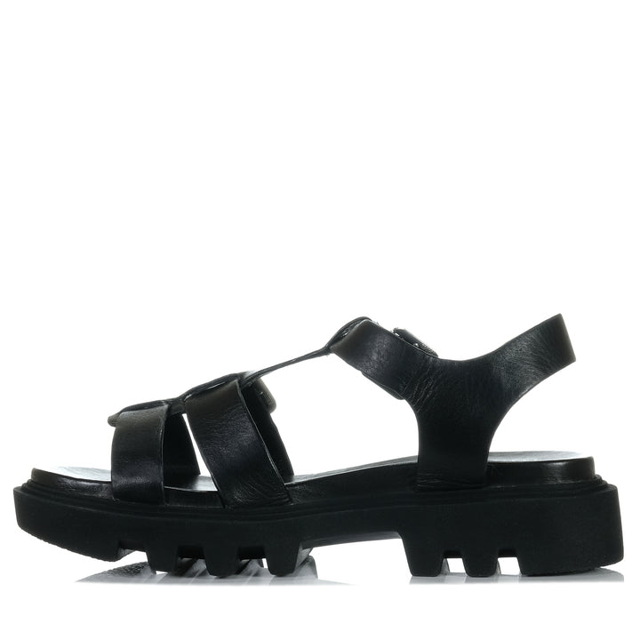 EOS Flic Black, Womens, black, eos, flats, sandals, womens