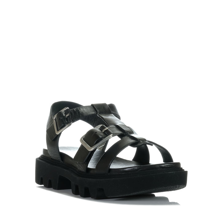 EOS Flic Black, Womens, black, eos, flats, sandals, womens