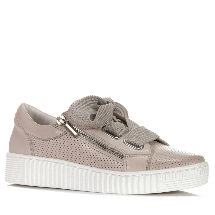 EOS Jovi Pebble Perf, Womens, eos, flats, grey, low-tops, shoes, sneakers, womens