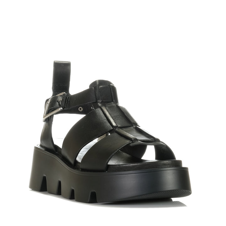 EOS Kailan Black, Womens, black, eos, flats, sandals, womens