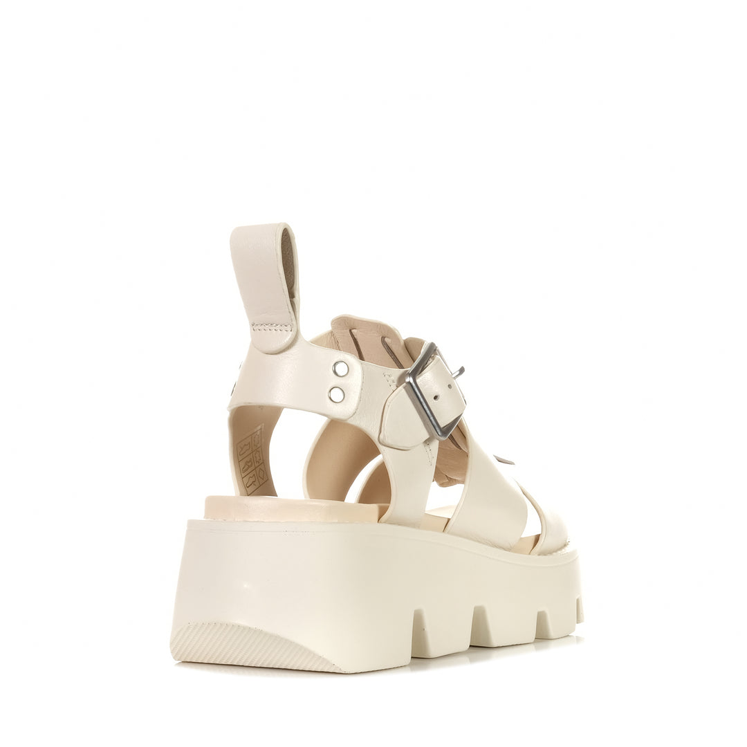 EOS Kailan Bone, Womens, eos, flats, sandals, white, womens