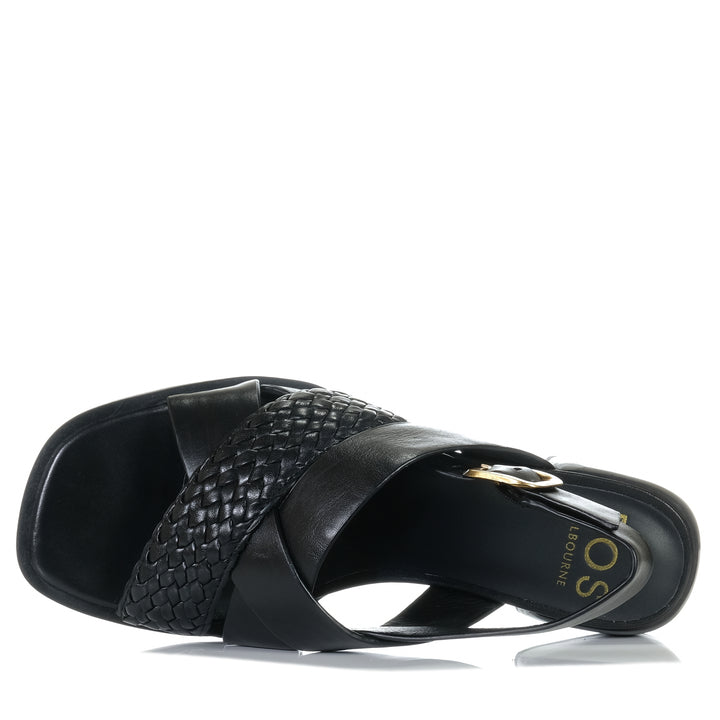 EOS Laticia Black, 37 EU, 38 EU, 39 EU, 40 EU, 41 EU, 42 EU, black, eos, flats, sandals, womens