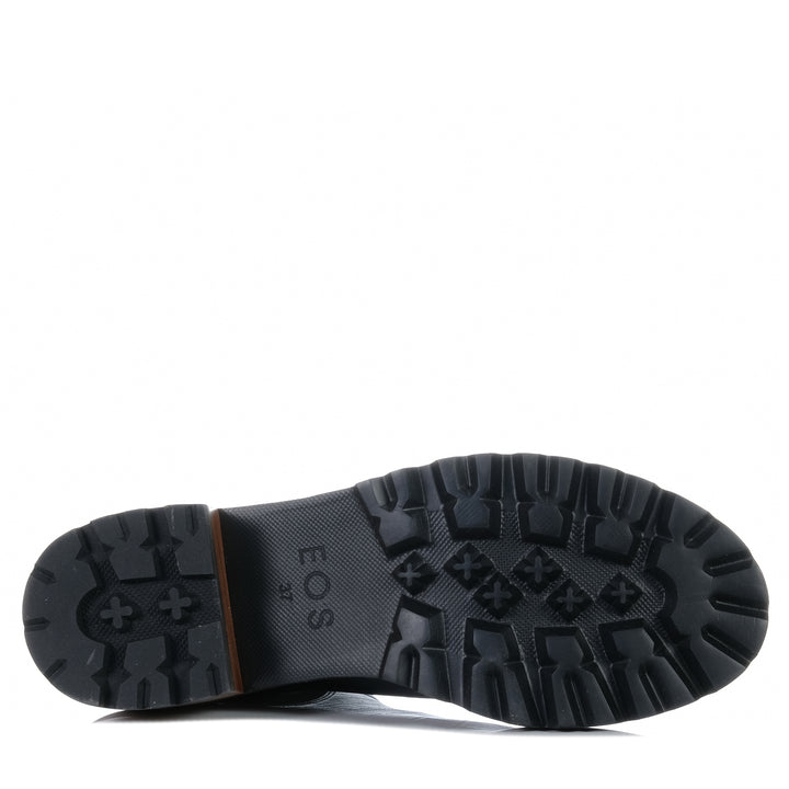 EOS Lindy Black Croc, 37 eu, 38 eu, 39 eu, 40 eu, 41 eu, ankle boots, black, boots, eos, heel, womens