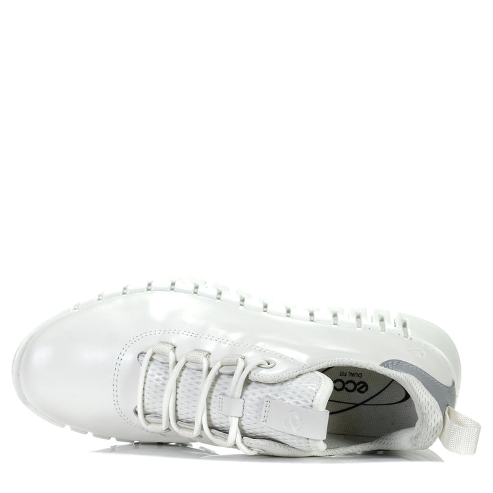 Ecco Gruuv Low-Cut 218203 White/Grey, 37 eu, 38 eu, 39 eu, 40 eu, 41 eu, 42 eu, ecco, flats, low-tops, shoes, sneakers, white, womens