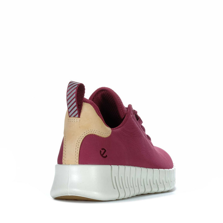 Ecco Gruuv Low-Cut 218203 Red/Plum Womens Shoes