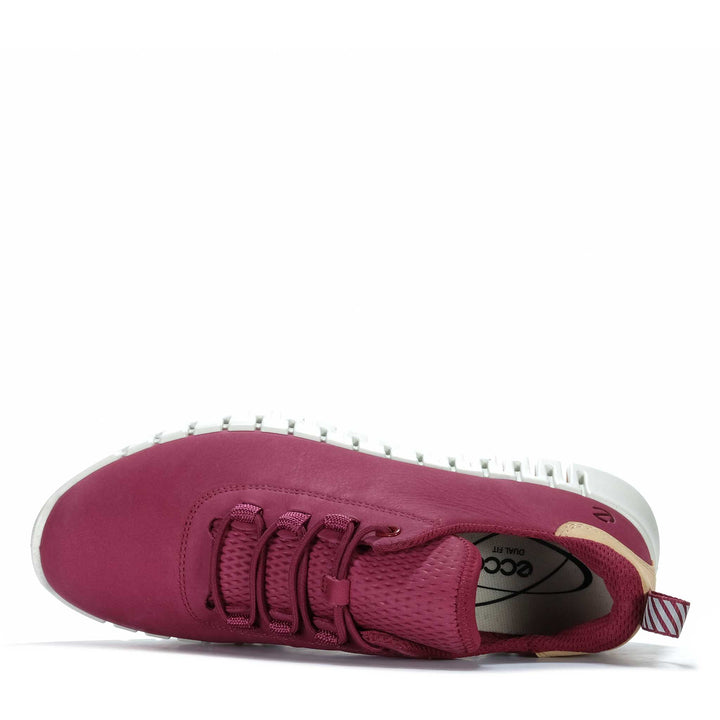 Ecco Gruuv Low-Cut 218203 Red/Plum Womens Shoes
