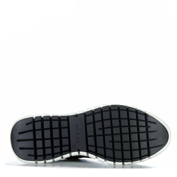 Ecco Gruuv Side Zip Lace 218353 Womens Flats