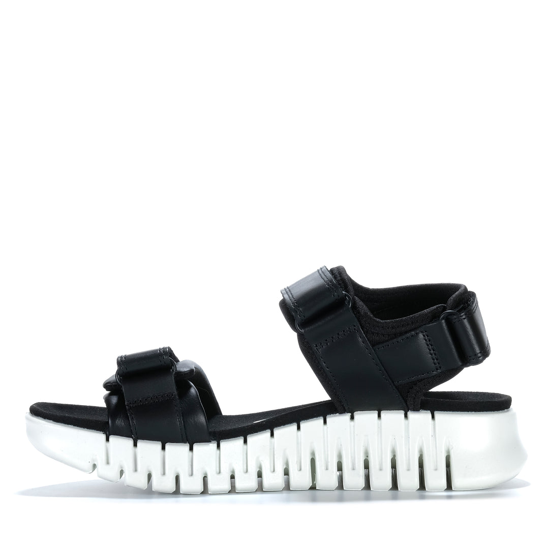 Ecco Gruuv Sol 213103 Black Womens Sandals