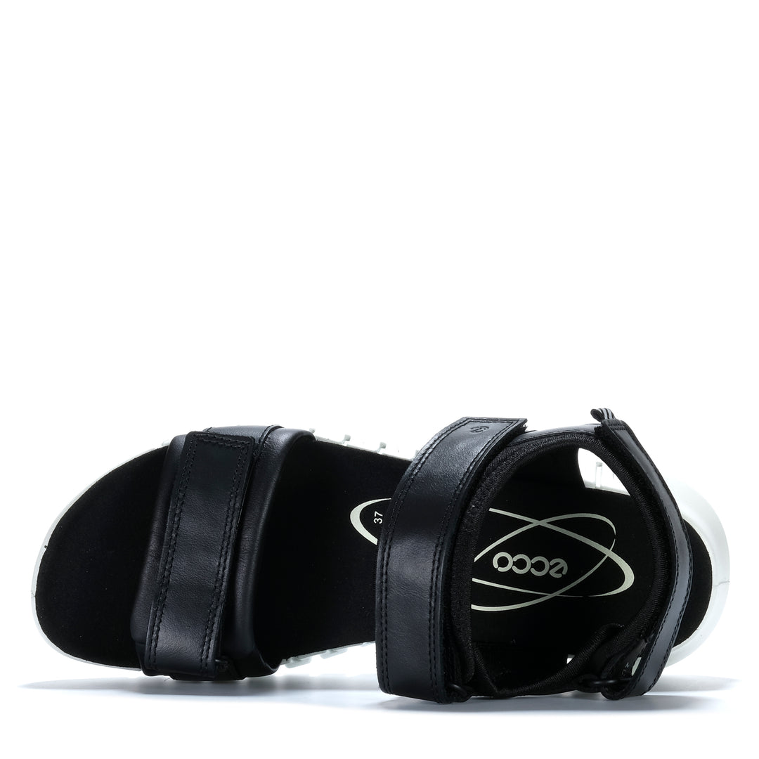 Ecco Gruuv Sol 213103 Black Womens Sandals