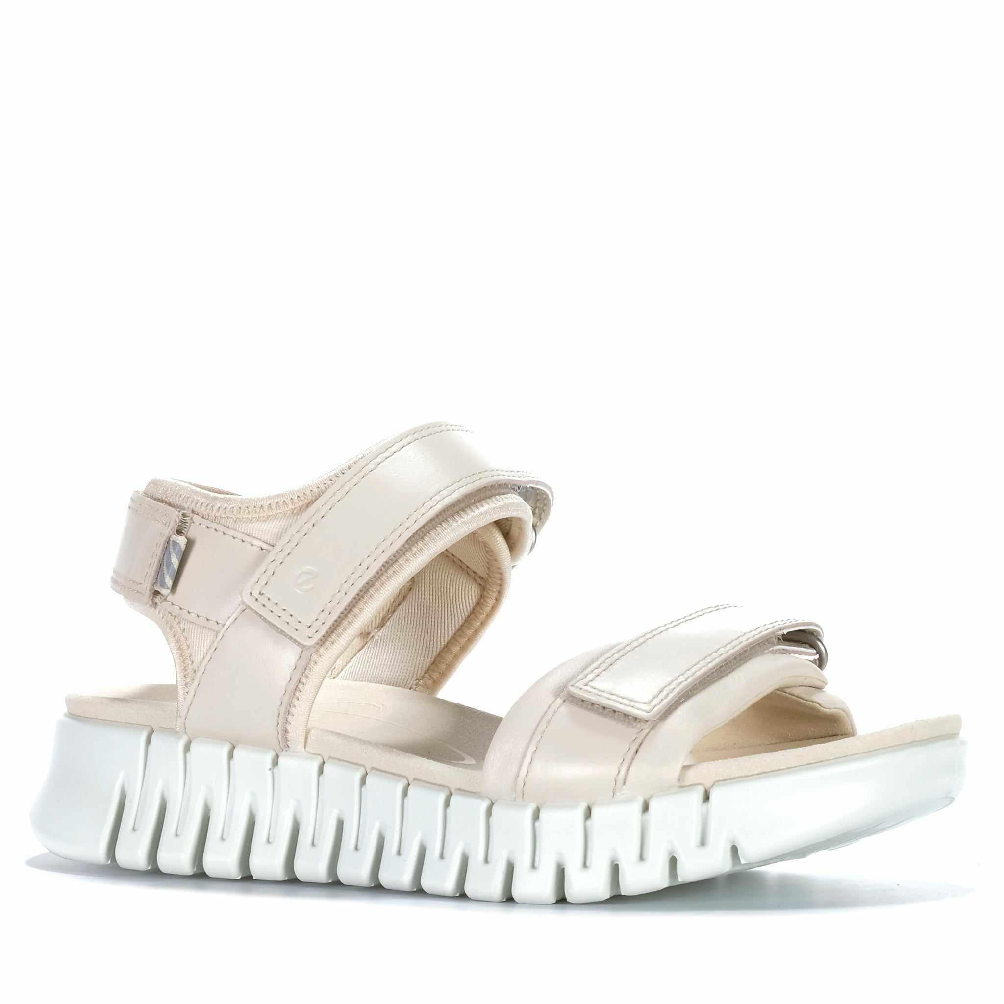 Ecco Gruuv Sol 213103 Limestone | Frames Footwear