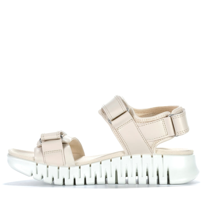 Ecco Gruuv Sol 213103 Limestone Womens Sandals