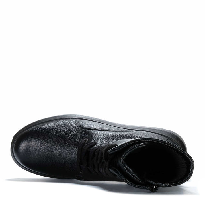 Ecco Nouvelle 216213 Black Womens Boots