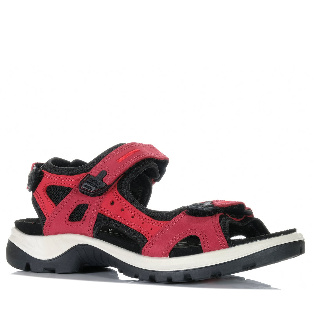 Ecco Offroad 069563 Brick Chili Red Womens Sandals
