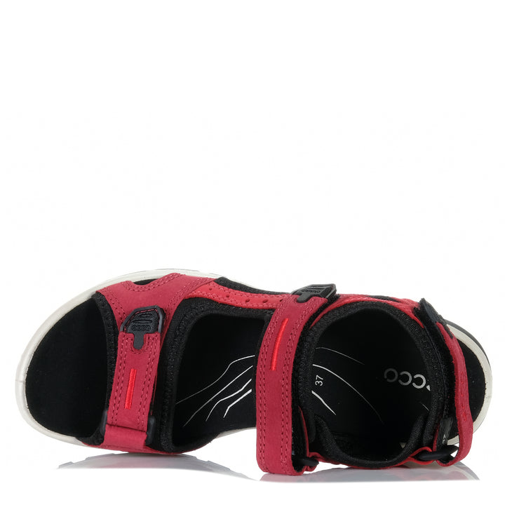 Ecco Offroad 069563 Brick Chili Red Womens Sandals