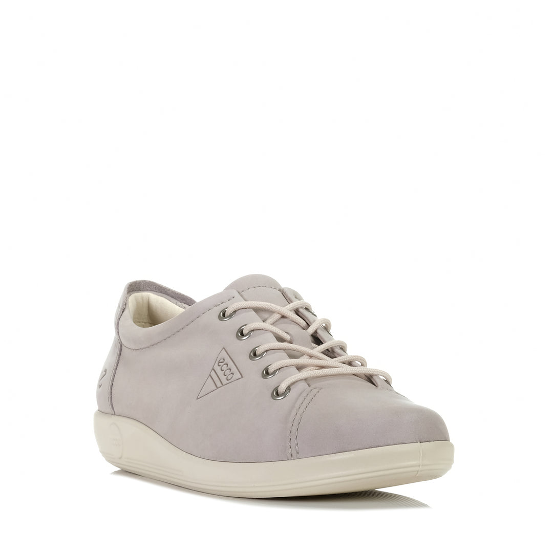 Ecco Soft 2.0 206503 Grey Rose UST Moon, Womens, ecco, flats, grey, low-tops, shoes, sneakers, womens