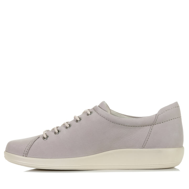 Ecco Soft 2.0 206503 Grey Rose UST Moon, Womens, ecco, flats, grey, low-tops, shoes, sneakers, womens