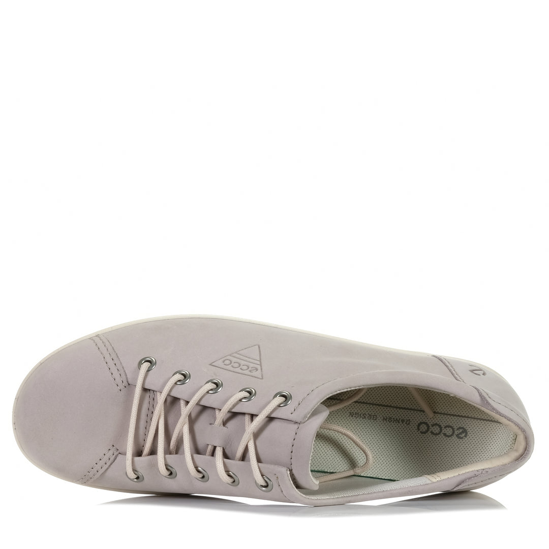 Ecco Soft 2.0 206503 Grey Rose UST Moon, Womens, ecco, flats, grey, low-tops, shoes, sneakers, womens