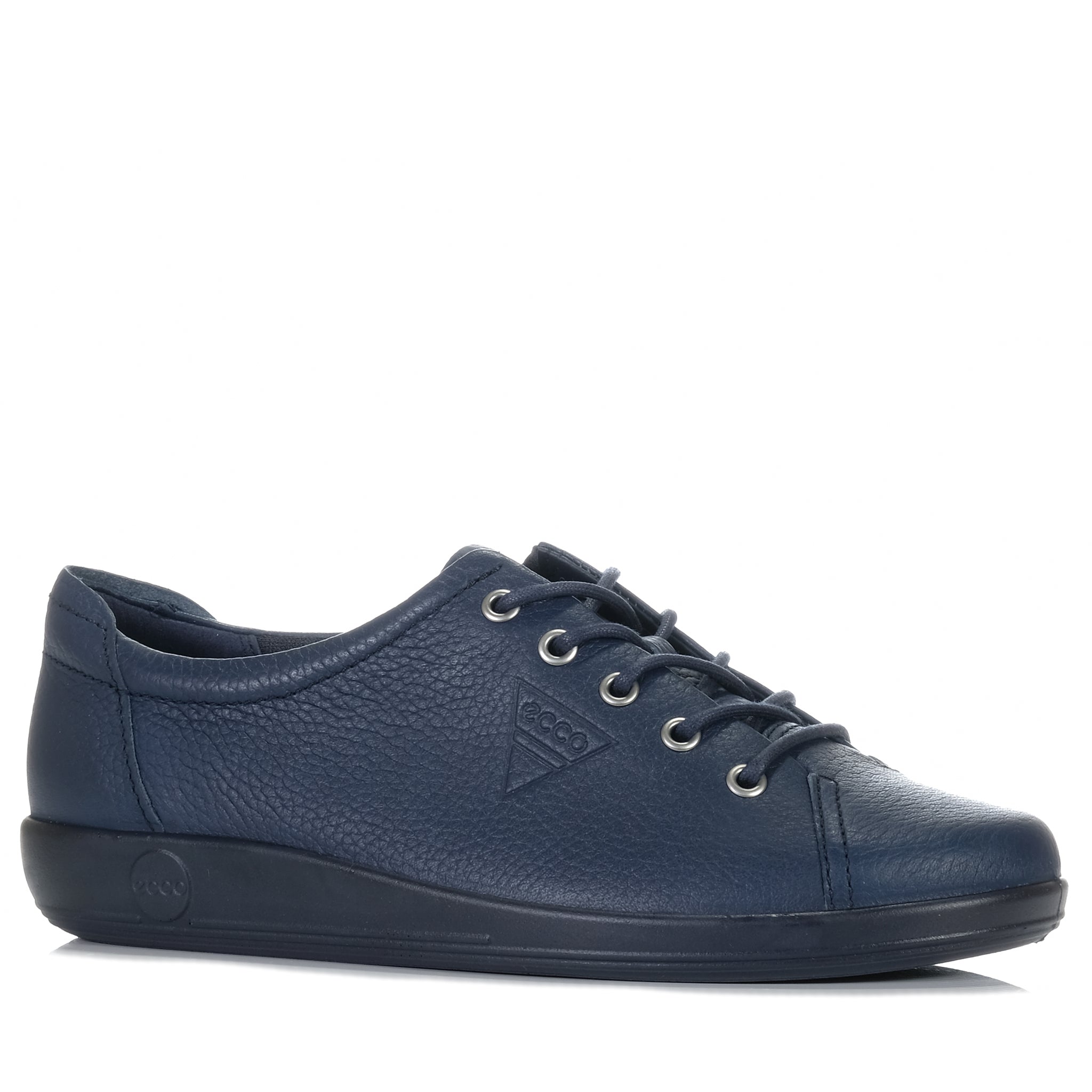 Ecco soft 2 mens blue on sale