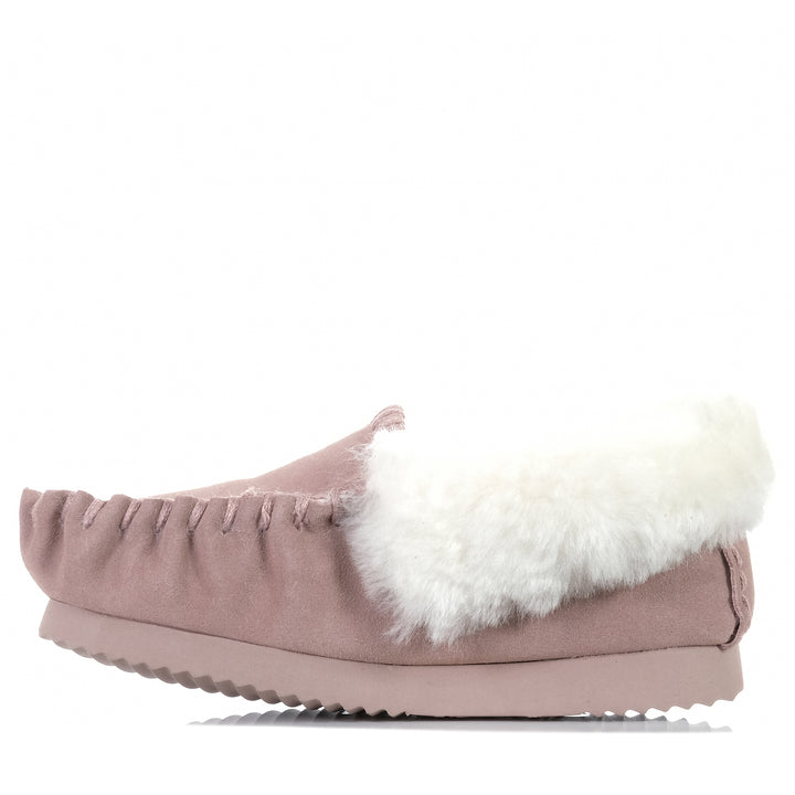 Emu Molly Moccasin Pale Pink, 10 US, 11 US, 6 US, 7 US, 8 US, 9 US, Emu, pink, slippers, womens