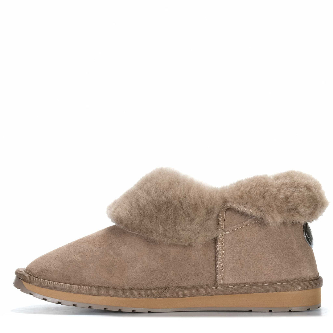 Emu Platinum Mintaro Mushroom Womens Slippers