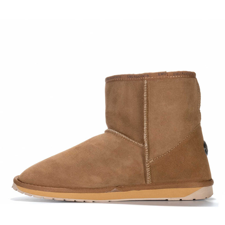 Emu Platinum Stinger Mini Chestnut Unisex Slippers