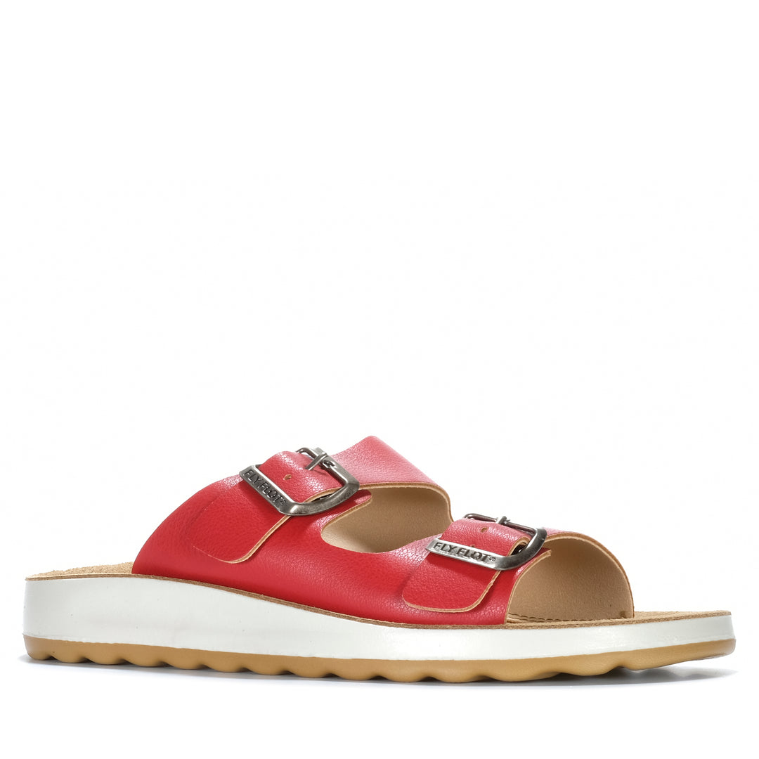 Fly Flot 77G64 Rosso Womens Sandals
