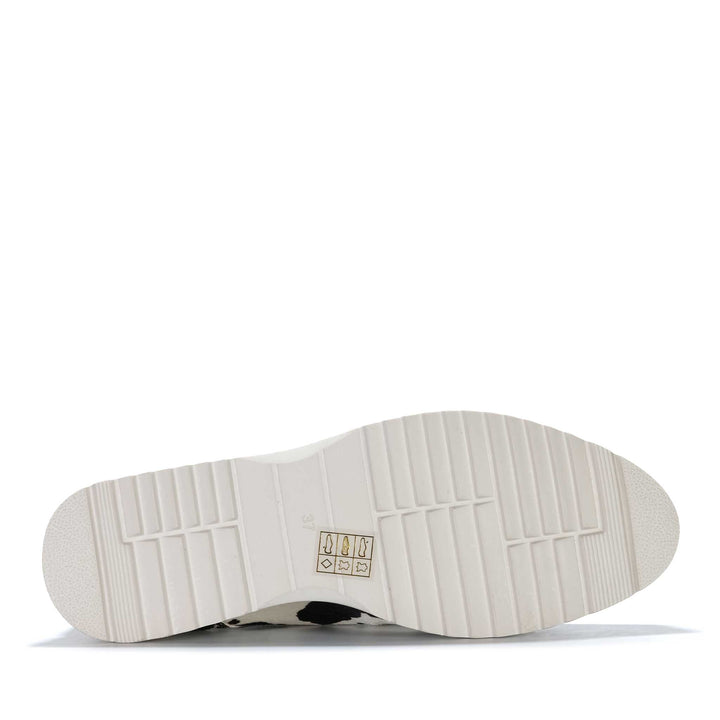 Gelato Addiction Black/White Cow Womens Shoes