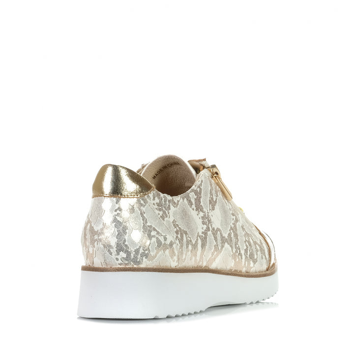 Gelato Almos Gold Mix, Womens, flats, gelato, metallic, shoes, womens