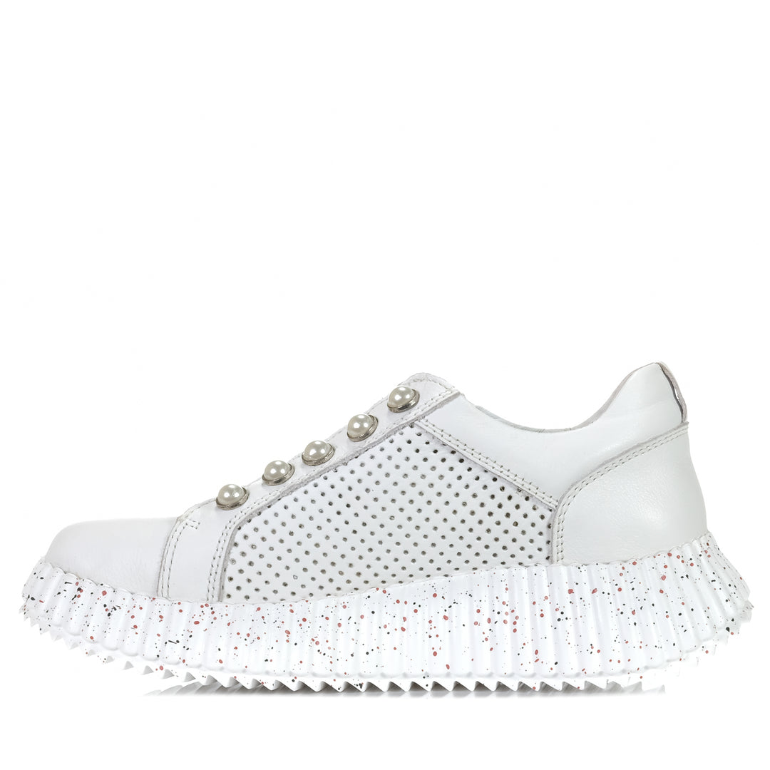 Gelato Celestial White/Silver, Womens, flats, gelato, low-top, shoes, sneakers, white, womens