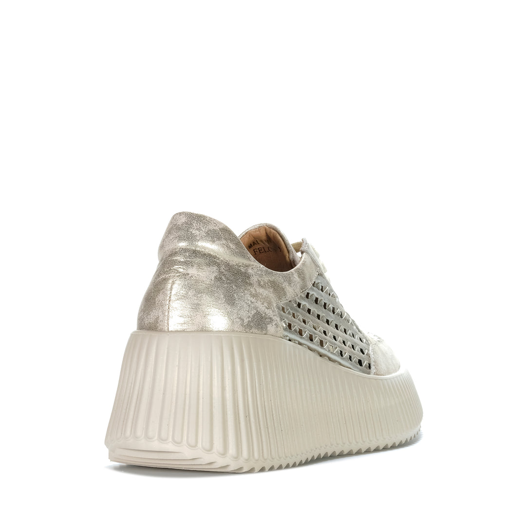 Gelato Felony Gold Mottle Womens Sneakers