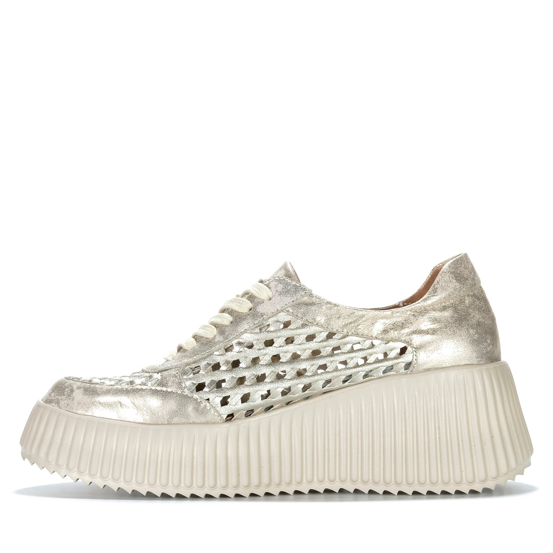 Gelato Felony Gold Mottle Womens Sneakers