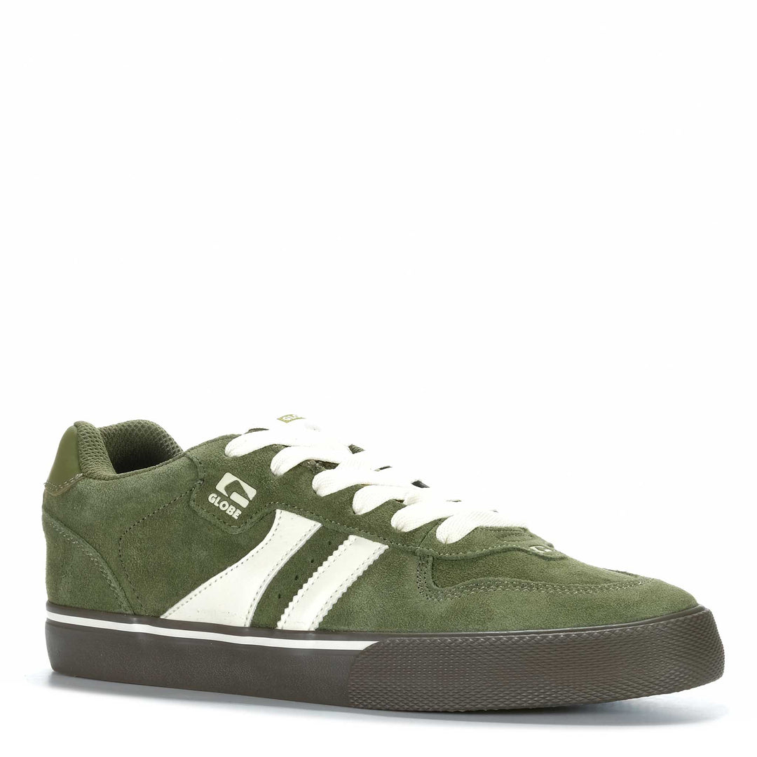 Globe Encore 2 Mens Sneakers#color_olive-branch-dark-gum