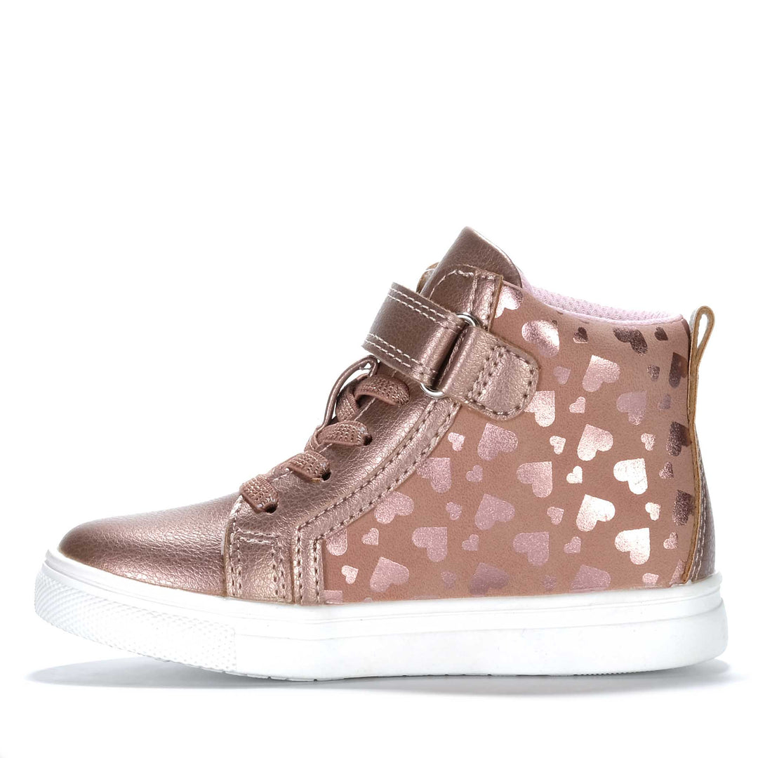 Grosby Emma Rose Gold Youth Boots