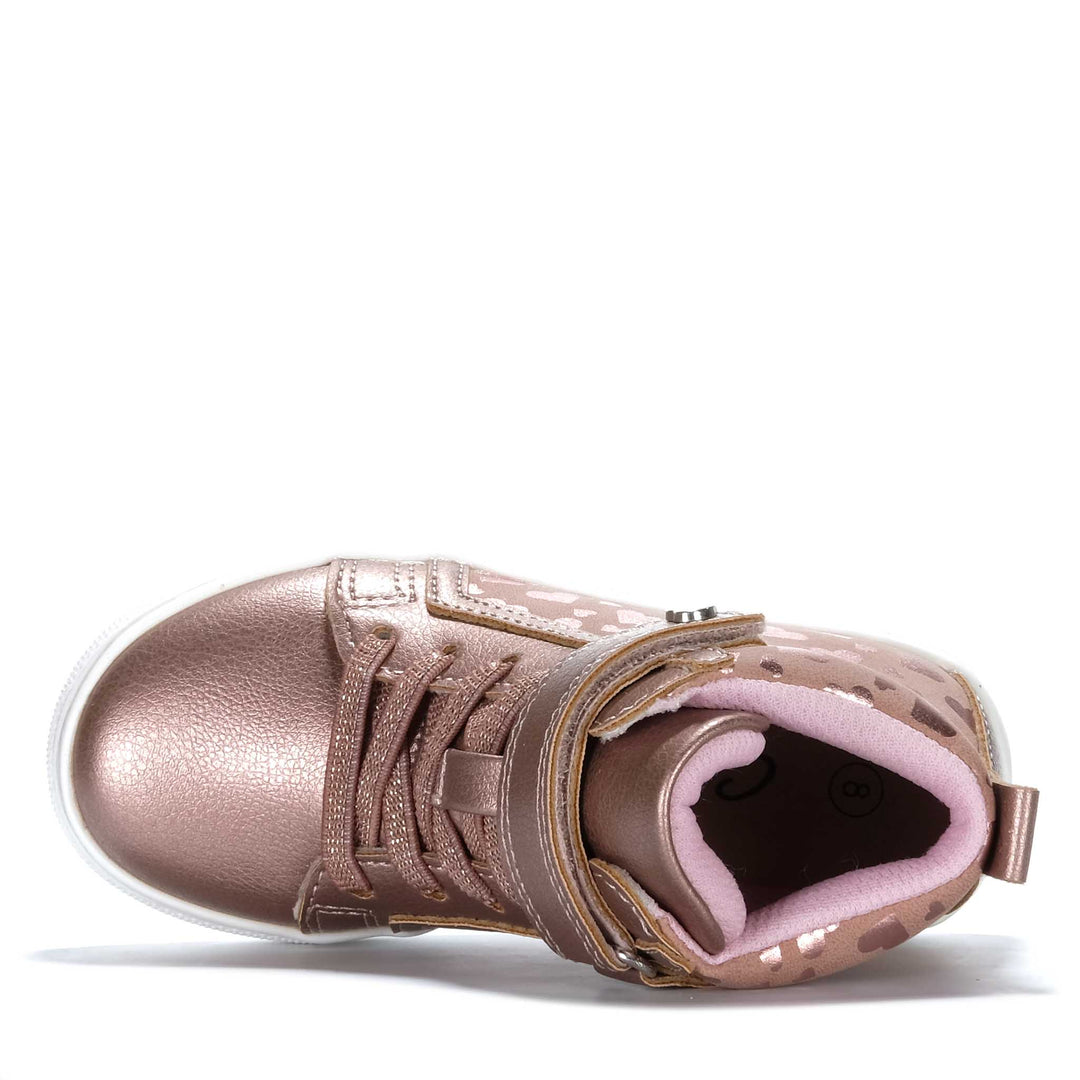 Grosby Emma Rose Gold Youth Boots