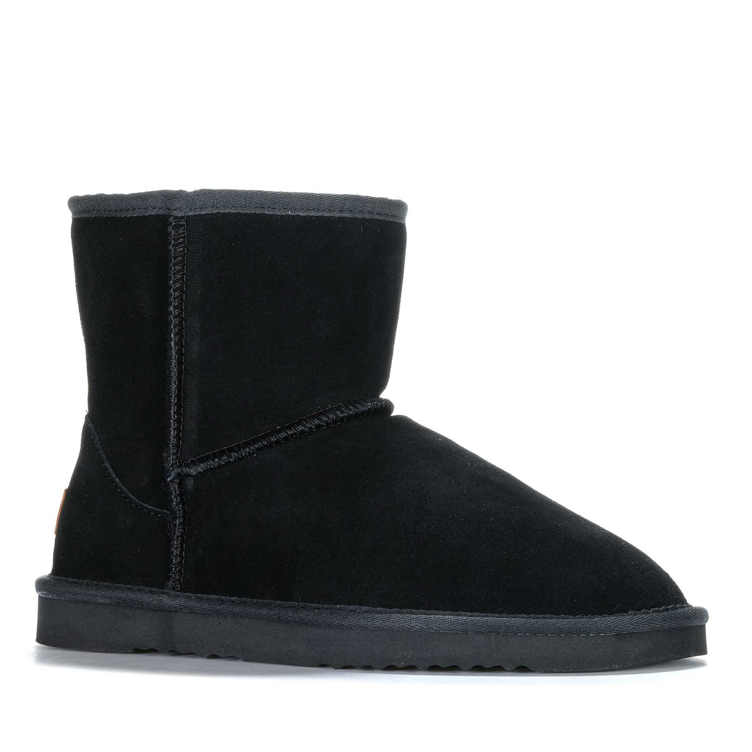Grosby Jackaroo Ugg Black Mens Slippers