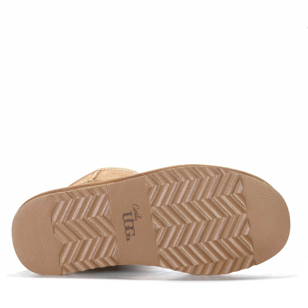 Grosby Jackaroo Ugg Chestnut Mens Slippers