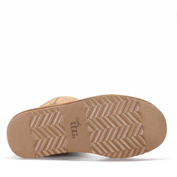 Grosby Jackaroo Ugg Chestnut Mens Slippers