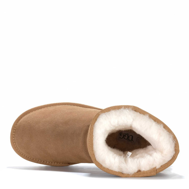 Grosby Jackaroo Ugg Chestnut Mens Slippers