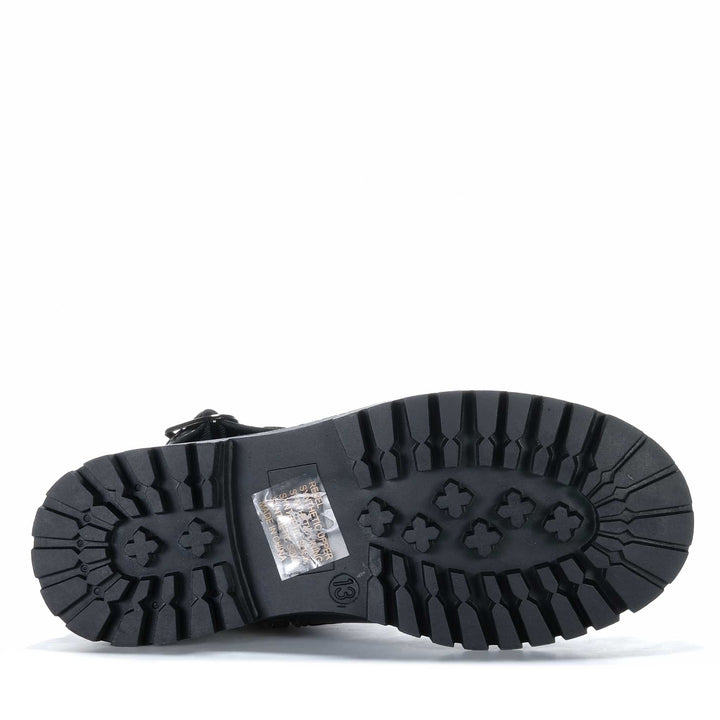 Grosby Rebel Black Youth Boots