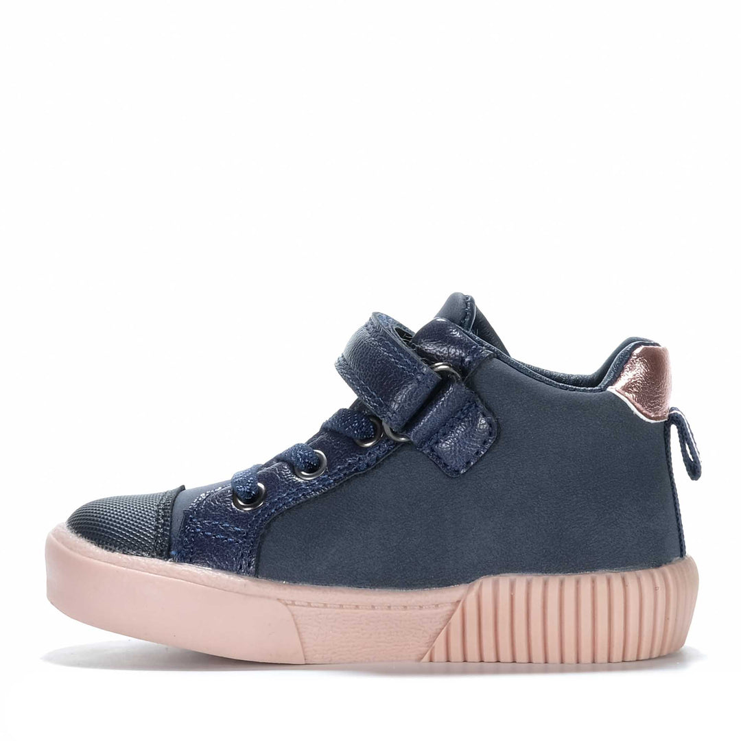 Grosby Unnie Navy Toddler Boots