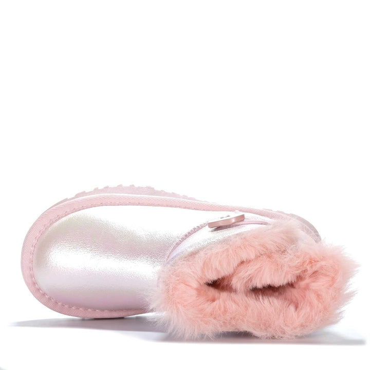 Grosby Zina Pink Youth Slippers
