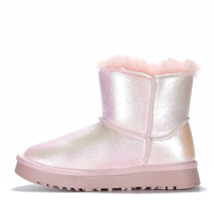 Grosby Zina Pink Youth Slippers