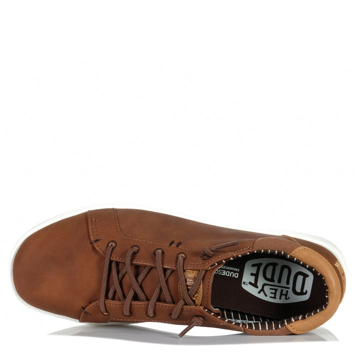 Hey Dude Mens Paul Pro Classic Cognac